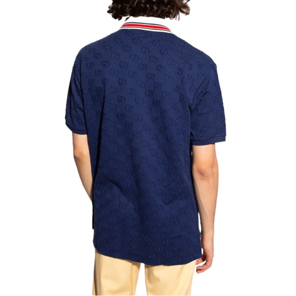 Gucci Embroidered Polo Shirt (S) - Picture 2 of 8